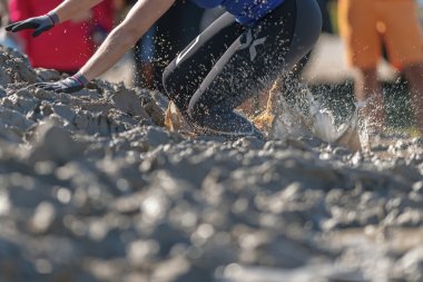 Çamur şarj Gardet'i s sert Viking etkinlikte Backstrom tarafından