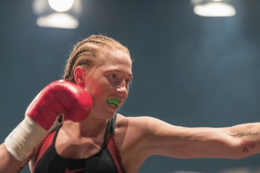 Patricia Berghult (Swe) vs kadın Süp Magyar Kinga (Hun)