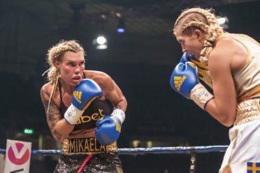 Mikaela Lauren (Swe) vs Klara Svensson arasında Wbc başlık maç (