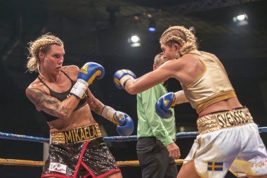 Mikaela Lauren (Swe) vs Klara Svensson arasında Wbc başlık maç (