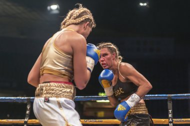 Mikaela Lauren (Swe) vs Klara Svensson arasında Wbc başlık maç (