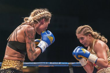 Mikaela Lauren (Swe) vs Klara Svensson arasında Wbc başlık maç (