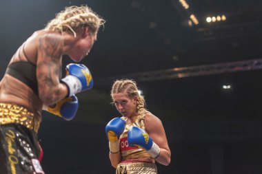 Mikaela Lauren (Swe) vs Klara Svensson arasında Wbc başlık maç (