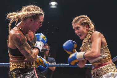 Mikaela Lauren (Swe) vs Klara Svensson arasında Wbc başlık maç (