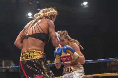 Mikaela Lauren (Swe) vs Klara Svensson arasında Wbc başlık maç (