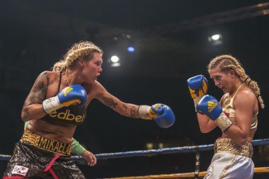 Mikaela Lauren (Swe) vs Klara Svensson arasında Wbc başlık maç (