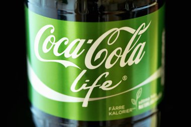 Coca cola life pet şişe daha düşük miktarda Yeşil Edition 