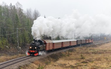 Steamtrain S1 tam gaz gidiyor