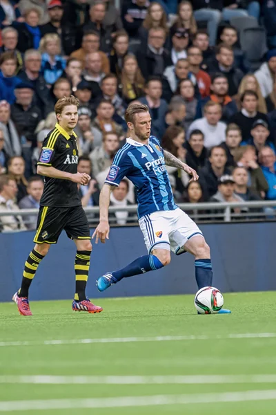 DIF oyuncu alexander faltsetas DIF AIK karşı oyun