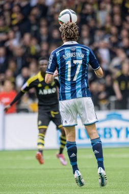 DIF oyuncu tim bjorkstrom DIF AIK tele, karşı oyun