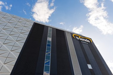 Facade of the Friends arena area before the event TEGERA Stockho