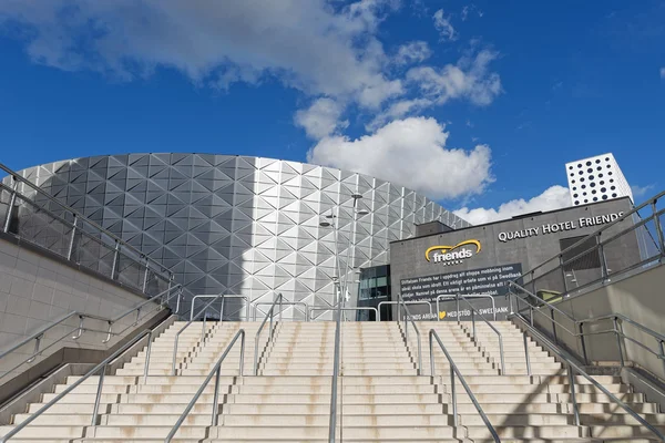 Friends arena area before the event TEGERA Stockholm FIM Speedwa — Stock Photo, Image