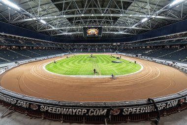 Practice for the Speedway GP at Friends Arena event at the TEGER