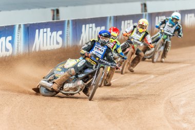 Andreas Jonsson from Sweden leading a heat at the TEGERA Stockho clipart