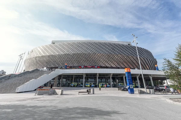 Tele2 Arena before the derby soccer game between the rivals Hamm — Stockfoto