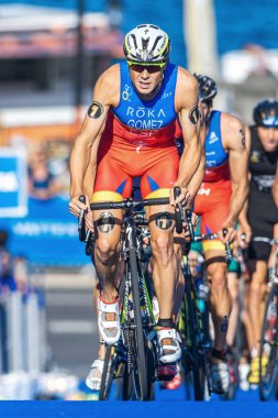 Mariefred pastoral küçük kasaba Gripsholm kalede kalın duvara pencereden