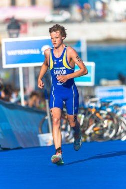 Genç yetenekli Gabriel Sandor erkekler İsveç'ten çok