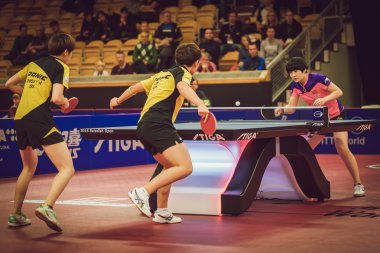 Ye, Yihan (SIN) ve Meng (CHI) arasındaki son karşılaşma)