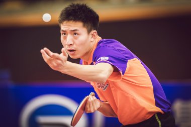 Zhendong, Jike (Chi) ve Bo, Xin arasında çift final maçı (