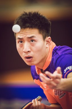 Zhendong, Jike (Chi) ve Bo, Xin arasında çift final maçı (