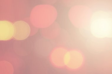 Ufuk şehir ışıkları Canlı düşük kontrast renklerde