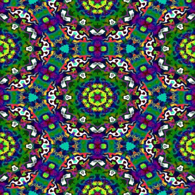 Mozaik mozaik kaleydoskopik, pürüzsüz doku, süs, kırılgan, fraktal, materyal, soyut oluşturma arkaplanı .