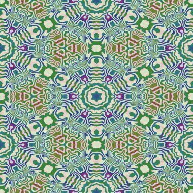 Mozaik mozaik kaleydoskopik, pürüzsüz doku, süs, kırılgan, fraktal, materyal, soyut oluşturma arkaplanı .