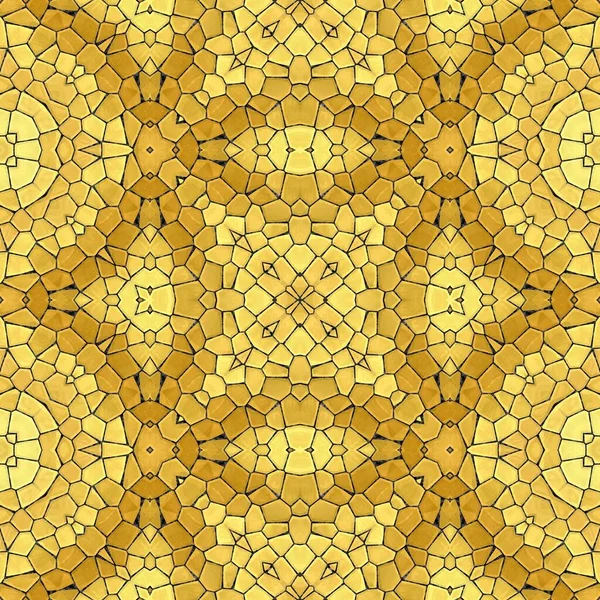 Vzor Mozaika Kaleidoskopické Bezešvé Generované Textury Ornament Křehké Fraktální Materiál — Stock fotografie