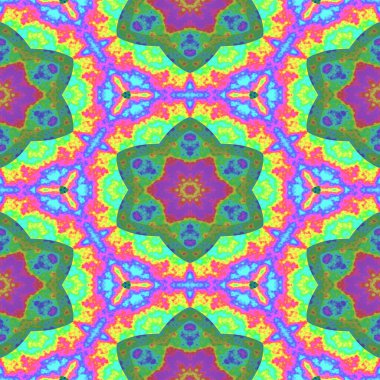 Mozaik mozaik kaleydoskopik, pürüzsüz doku, süs, kırılgan, fraktal, materyal, soyut oluşturma arkaplanı .