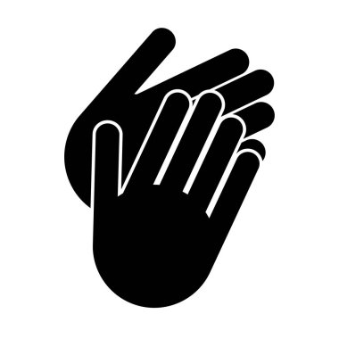 Kirli ellerinizi temizleyin, hijyen vektör illüstrasyon simgesini yıkayın, beyaz arkaplanda izole edilmiş yassı sembolü önleyin .