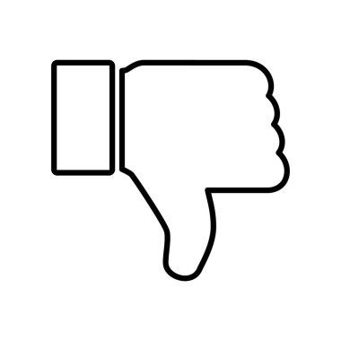 Parmak vektörü illüstrasyon işareti, iş dünyasının sosyal web düğmesi gibi simge .