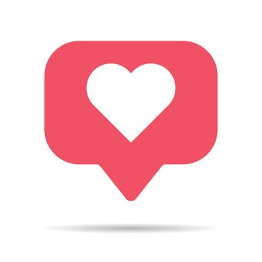 Uygulama için uyarı sembolünü takip et. Sosyal medya için web uygulama düğmesi. Vektör illüstrasyon simgesi .