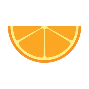 Citrus taze ikonu, yiyecek meyve suyu organik sembolü, sağlıklı doğa tasarım vektörü çizimi .