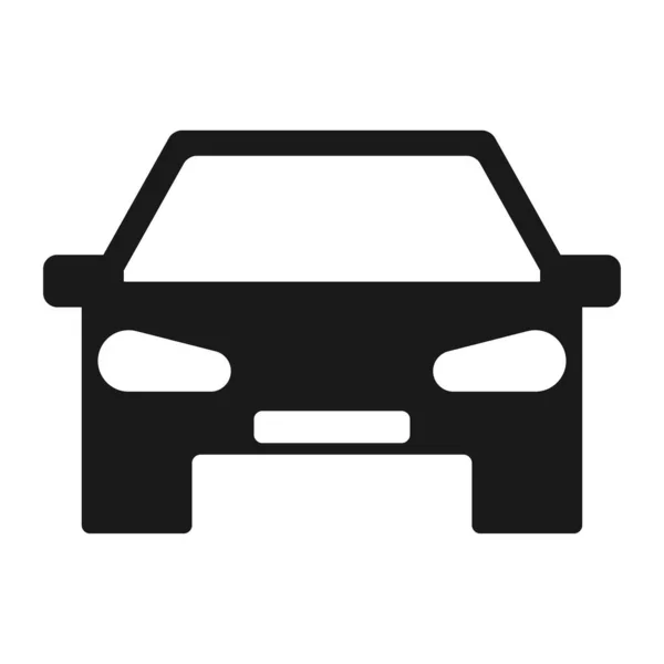 Diseño Gráfico Del Coche Aislado Sobre Fondo Blanco Ilustración Vectorial — Vector de stock