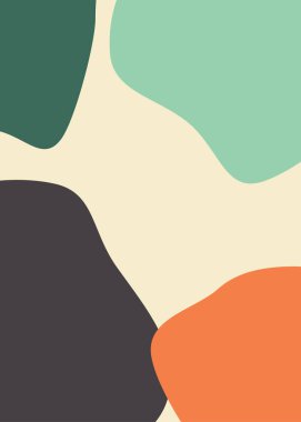 Sosyal medya, ücretsiz uzay kartı, broşür, kartpostal gibi asgari modayı takip eden soyut arkaplan .