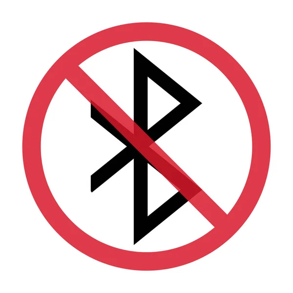 Ikona Technologii Bluetooth Symbol Połączenia Sieciowego Udostępnianie Danych Dla Telefonu — Wektor stockowy