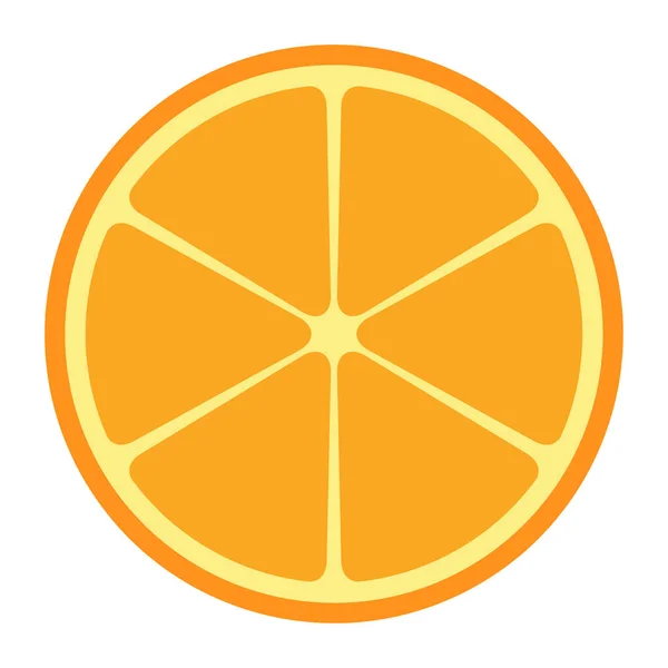 Citrus Färsk Ikon Mat Frukt Juice Ekologisk Symbol Hälsosam Natur — Stock vektor