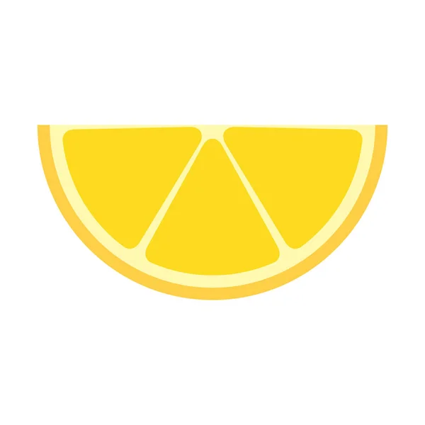 Icono Fresco Cítrico Jugo Fruta Alimentos Símbolo Orgánico Saludable Diseño — Vector de stock