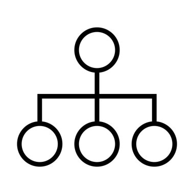 Örgüt simgesi, takım çalışması grubu, insanlar birlikte çalışıyor, ortaklık sembolü, vektör illüstrasyonu web sayfası için izole edilmiş .