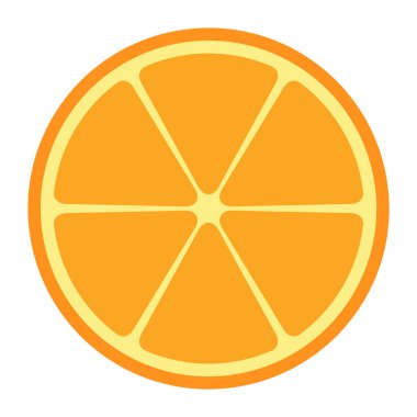 Citrus taze ikonu, yiyecek meyve suyu organik sembolü, sağlıklı doğa tasarım vektörü çizimi .