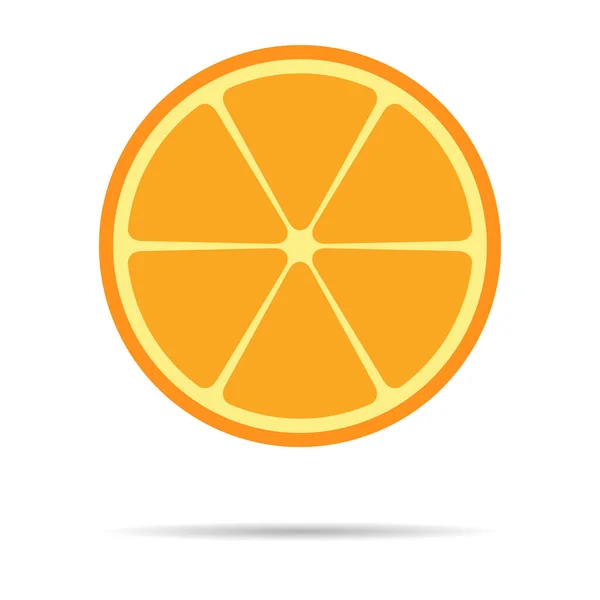 Citrus Färsk Ikon Mat Frukt Juice Ekologisk Symbol Hälsosam Natur — Stock vektor