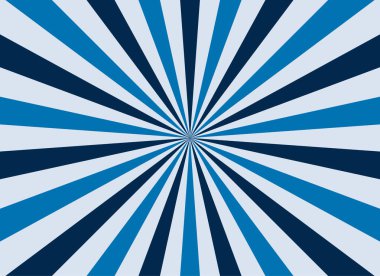 Ray yıldızı şablon patlama arka plan tasarımı. Renkli güneş desenli Vektör illüstrasyonu .