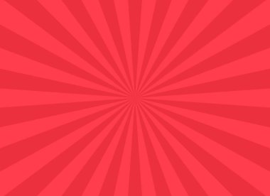 Ray yıldızı şablon patlama arka plan tasarımı. Renkli güneş desenli Vektör illüstrasyonu .