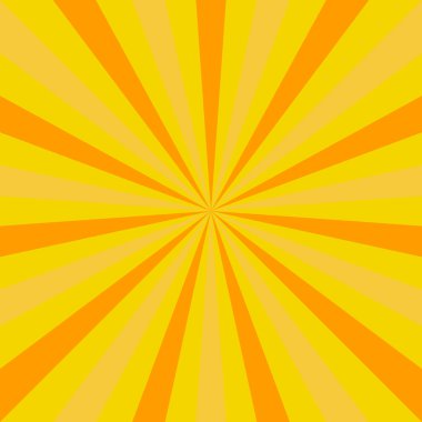 Ray yıldızı şablon patlama arka plan tasarımı. Renkli güneş desenli Vektör illüstrasyonu .