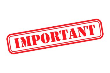 Önemli pul sembolü, etiket etiketi işaret düğmesi, metin sancak vektör illüstrasyonu .