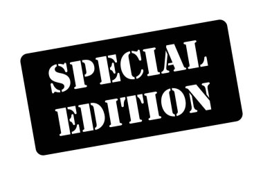 Özel sürüm pul sembolü, etiket etiketi işaret düğmesi, metin sancak vektör illüstrasyonu .