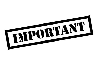 Önemli pul sembolü, etiket etiketi işaret düğmesi, metin sancak vektör illüstrasyonu .