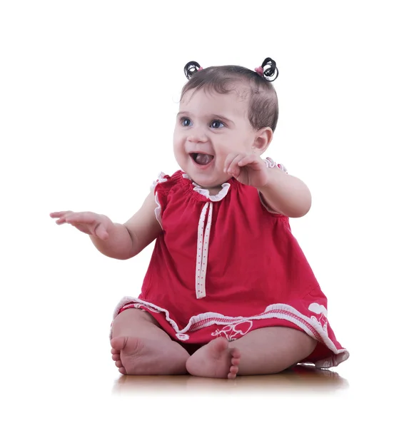 Happy Baby Girl — Stock Photo, Image