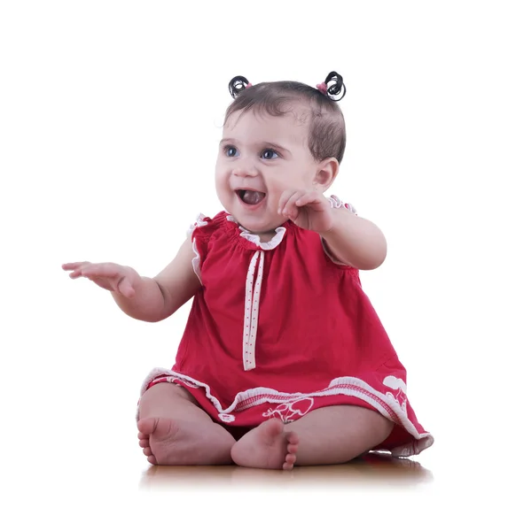 Happy Baby Girl Royalty Free Stock Images