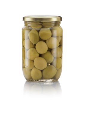 Cam kavanoz turşu Geen zeytin